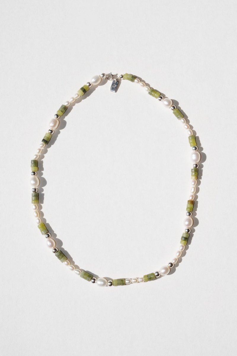 Grassland Necklace 原野项链 - 项链 - 半宝石 绿色
