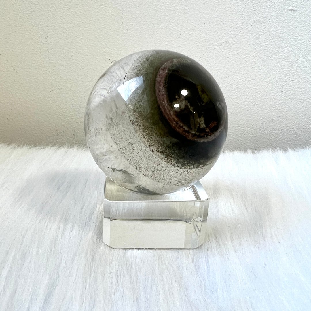 绿幽灵球 | 水晶 | 水晶球 | 水晶摆件 - 摆饰 - 水晶 绿色