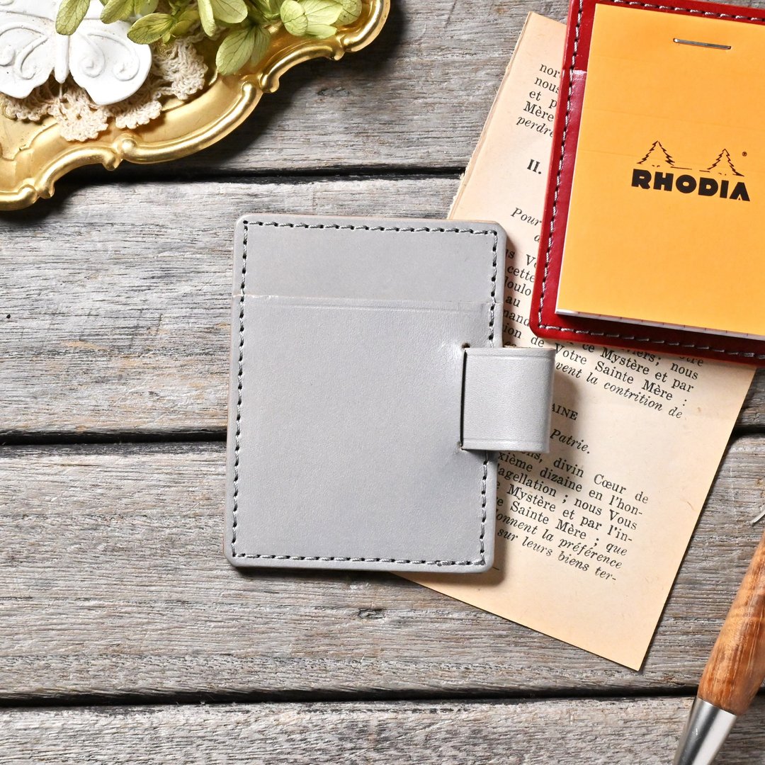 笔记垫 皮革 Rhodia 10 尺寸 适用 - 笔记本/手帐 - 真皮 黑色