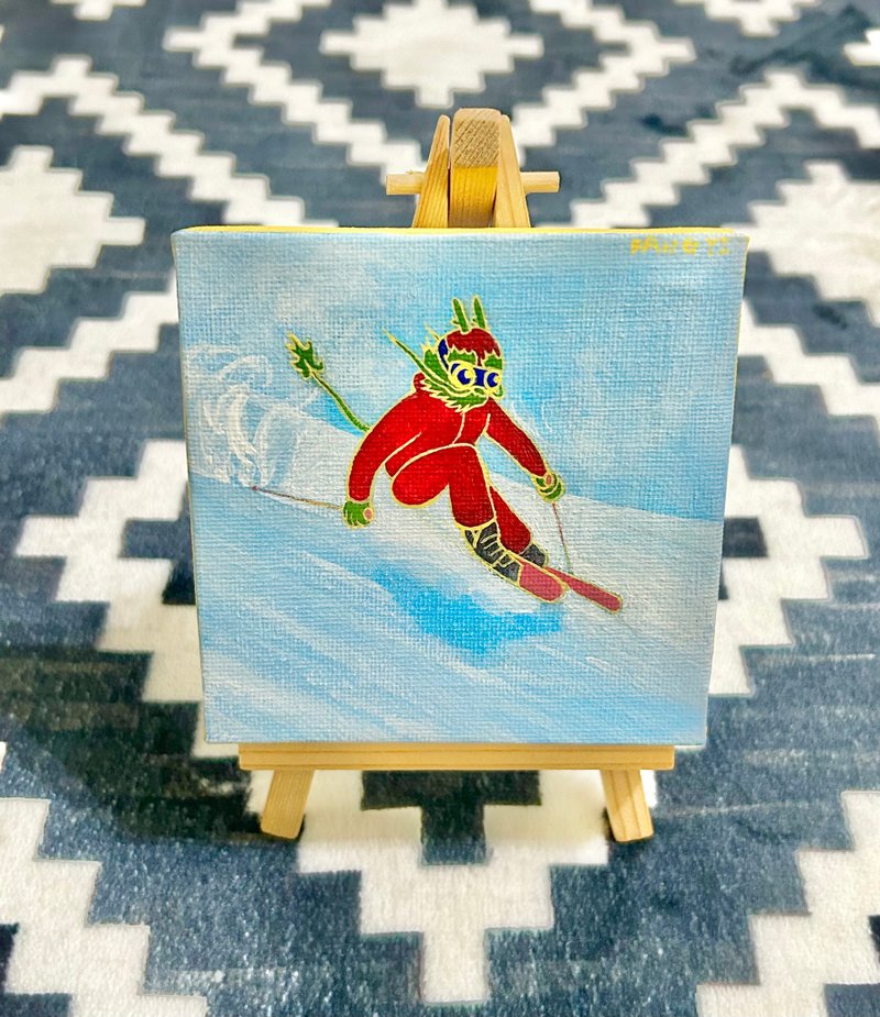 龙咖 龙Carving - 海报/装饰画/版画 - 颜料 