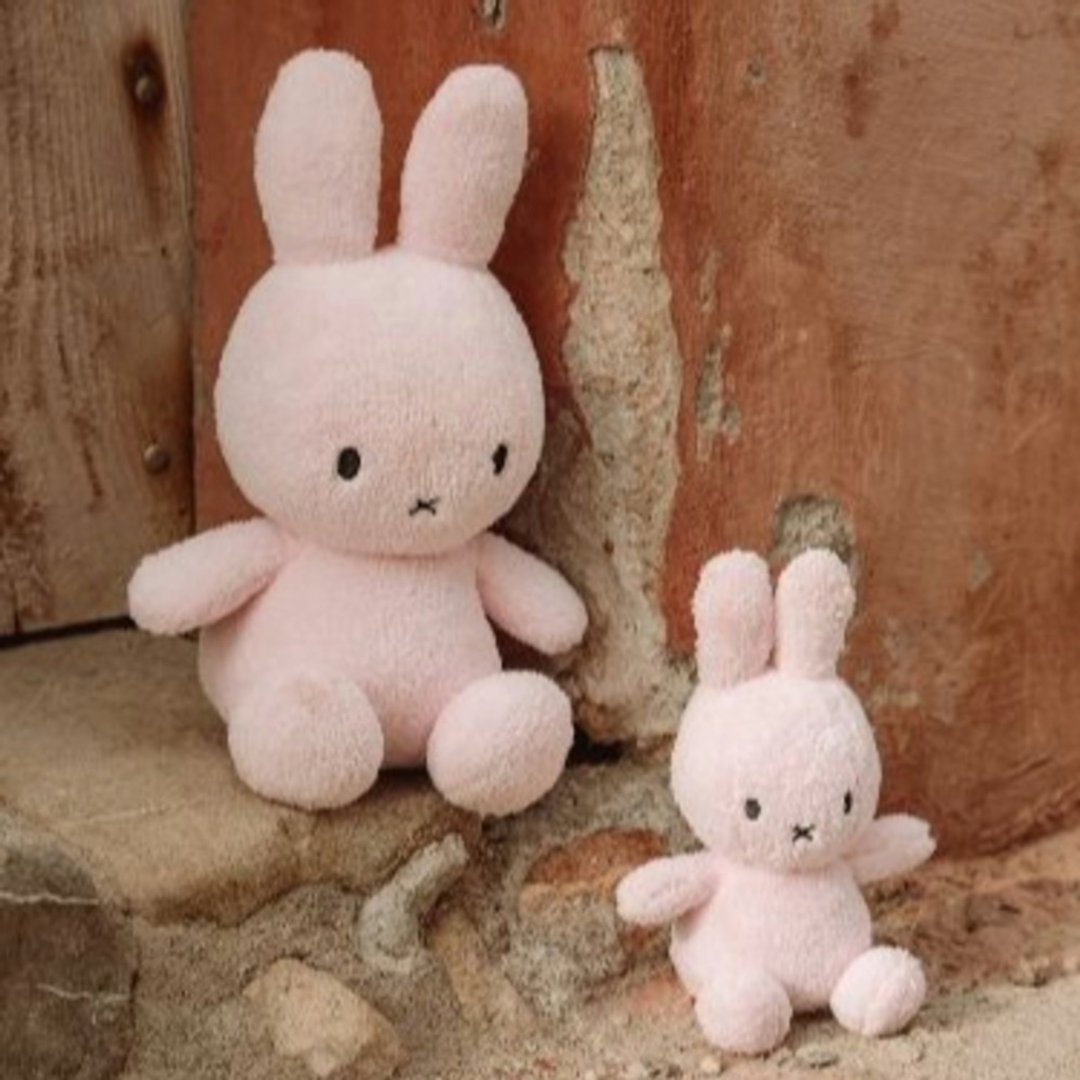 24H 出货 BON TON TOYS TERRY 米菲兔填充玩偶 - 浅粉 23cm/33cm - 玩偶/公仔 - 聚酯纤维 粉红色