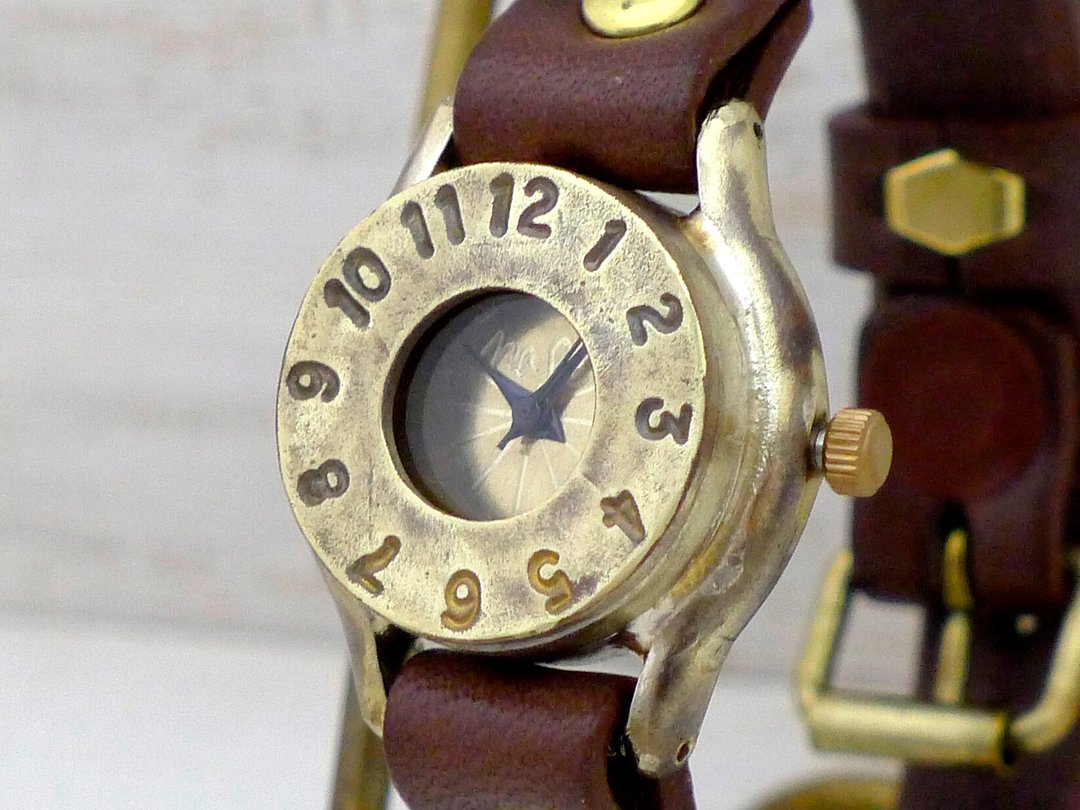 Handmade watch BIWA Lady's 22mm Brass (235) - 女表 - 铜/黄铜 金色