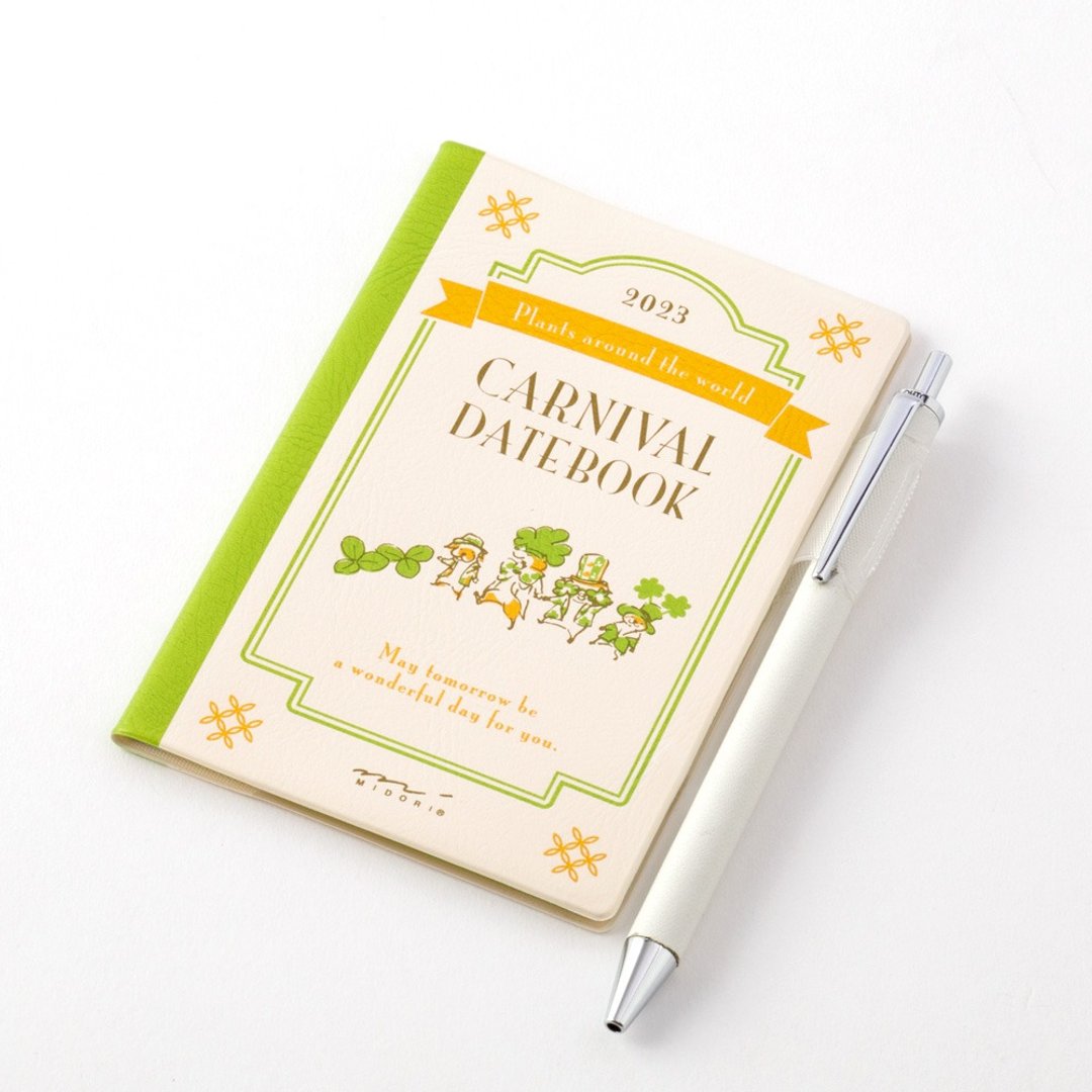 MIDORI Pocket Diary 2023 手帐迷你 月间 嘉年华 - 笔记本/手帐 - 纸 多色
