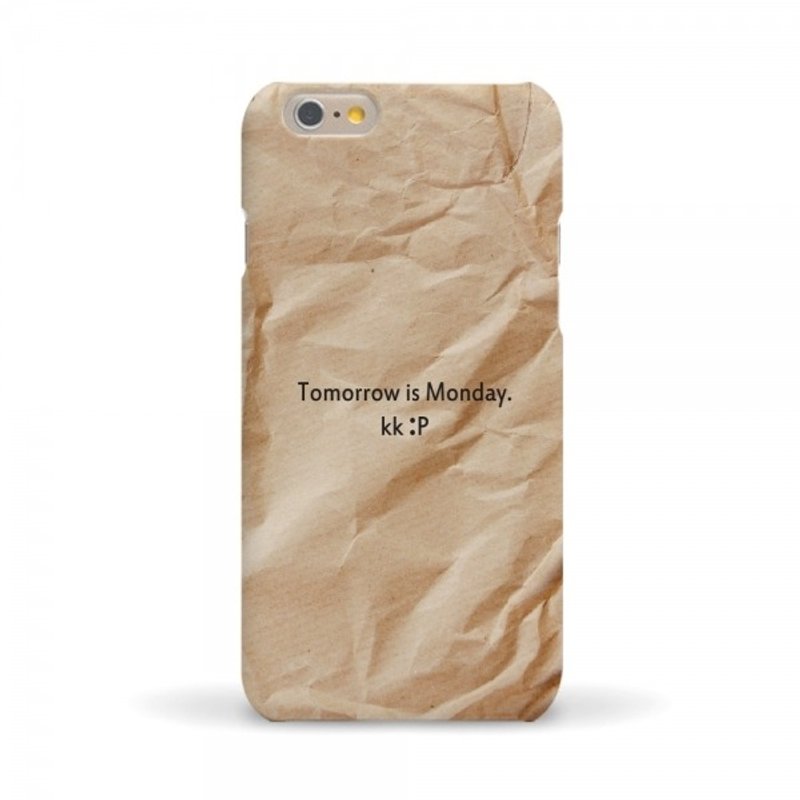 韩制顶级烤漆手做质感手机壳(Tomorrow is.. :p)iX i8 Note9 8 S9 - 手机壳/手机套 - 其他材质 