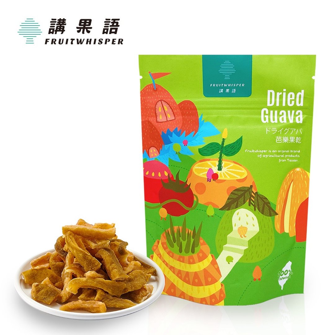 常温【讲果语】 芭乐果干70g-台湾100%制作( 芭乐干 水果干 ) - 水果干 - 其他材质 绿色