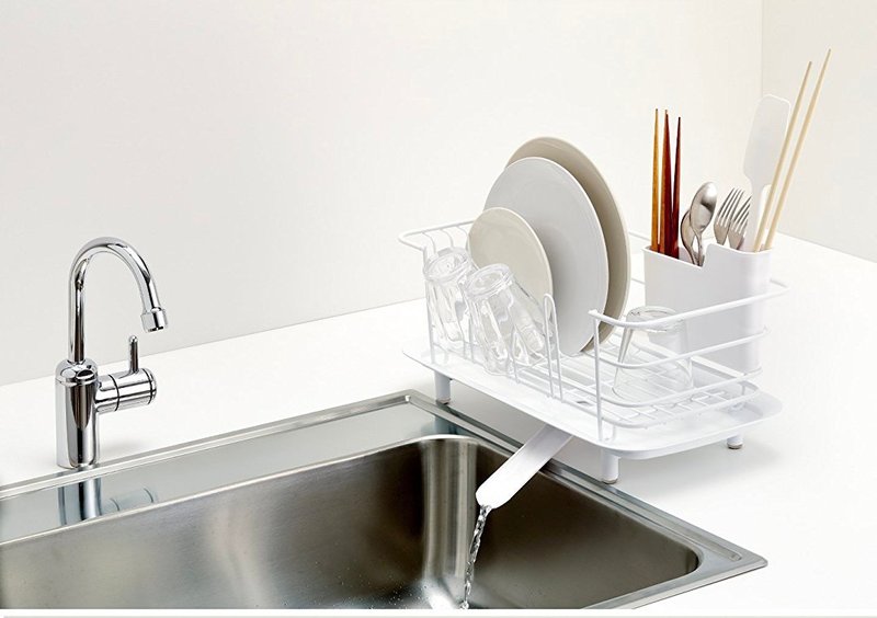 日本LIBERALISTA 餐具收纳沥水篮 (小) - 碗盘清洁 - 其他金属 