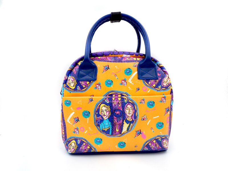 MAMAD BAG - MAXI 01 - 手提包/手提袋 - 人造皮革 橘色