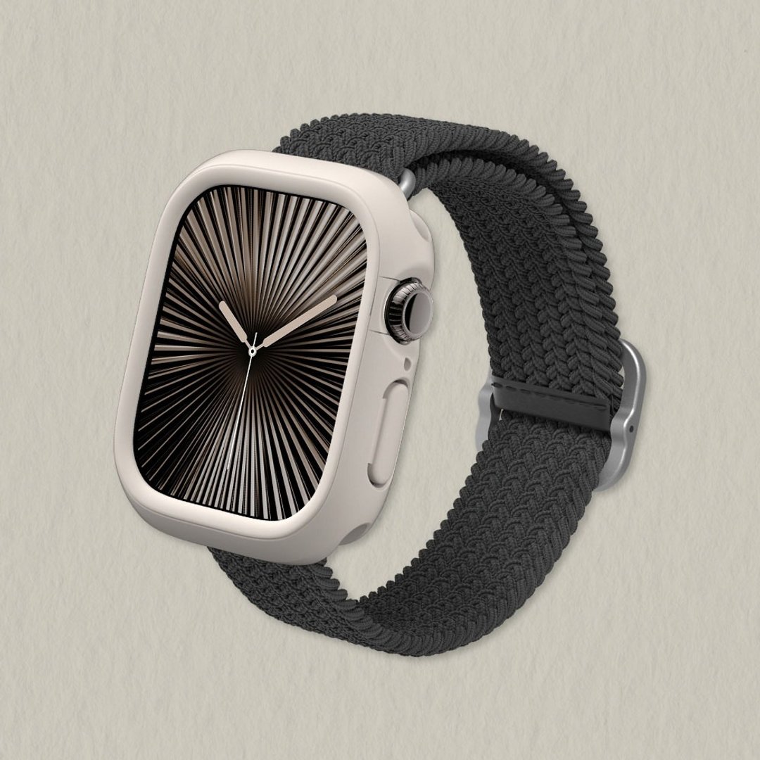 Apple Watch 10/11 边框保护壳-贝壳灰 - 数码小物 - 其他材质 灰色