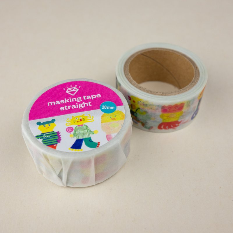 和纸胶带 趣味接龙绘 - 纸胶带 - 纸 多色