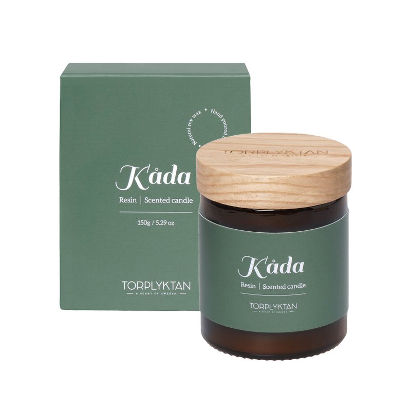 【瑞典 Torplyktan】北极森林蜡烛150g-乳香森林 - 蜡烛/烛台 - 蜡 