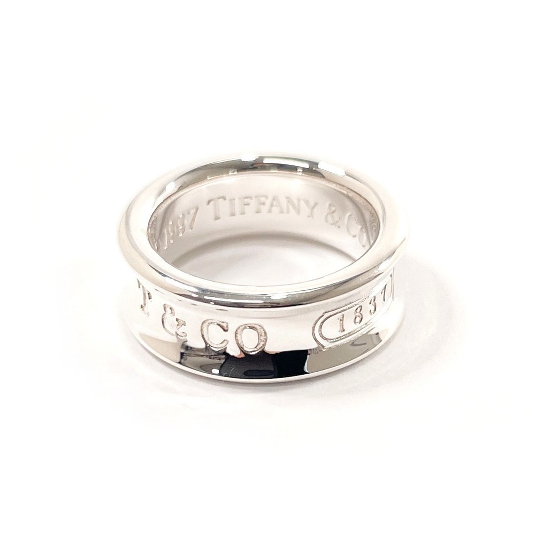 【日本直送 二手美品】6.5号 蒂芙尼 TIFFANY&Co. 1837 戒指 - 戒指 - 纯银 银色