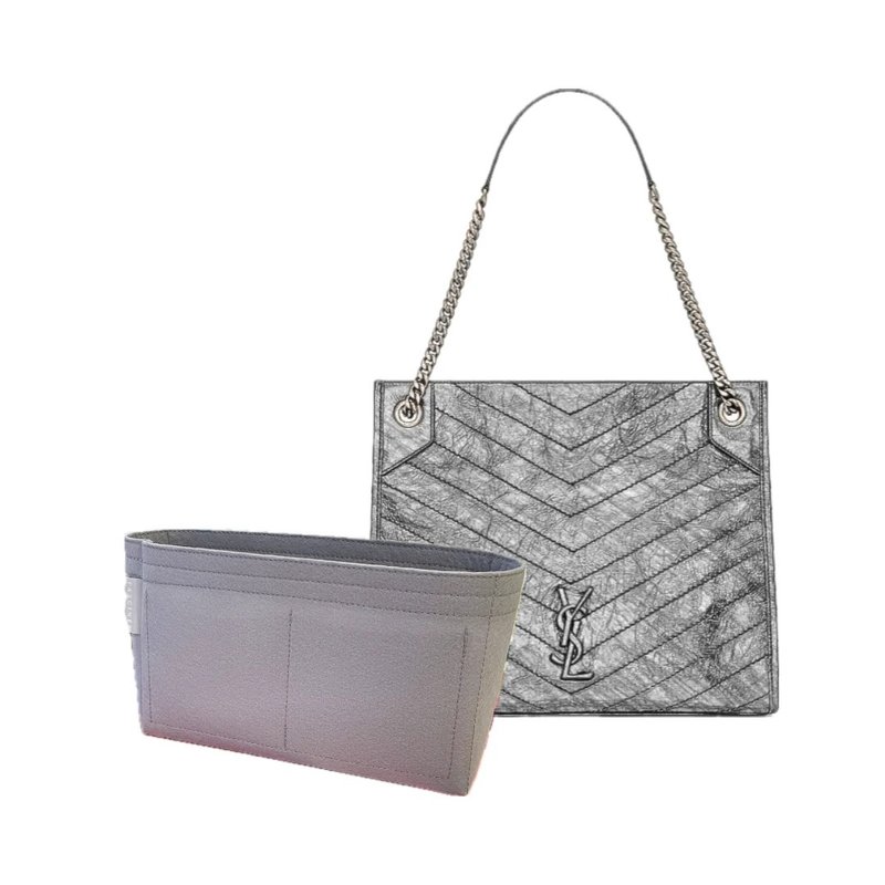 【香港制造|韩国绒布】手制内袋 - YSL Niki Shopping - 化妆包/杂物包 - 其他材质 多色