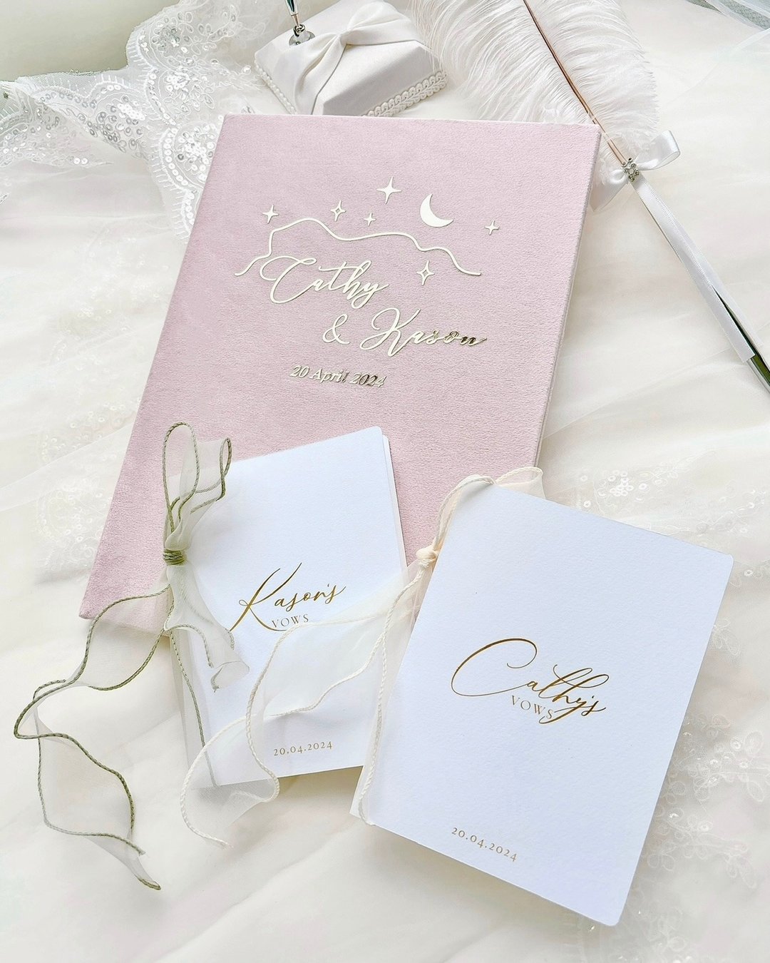 moonism 结婚证书套+vows card - Logo 设计/图案设计 - 其他材质 