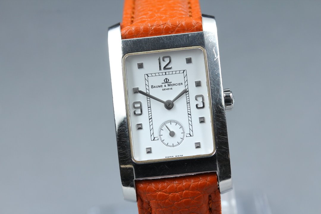 复古 Baume & Mercier 男士石英腕表 Baume Mercier MV045063 - 女表 - 不锈钢 