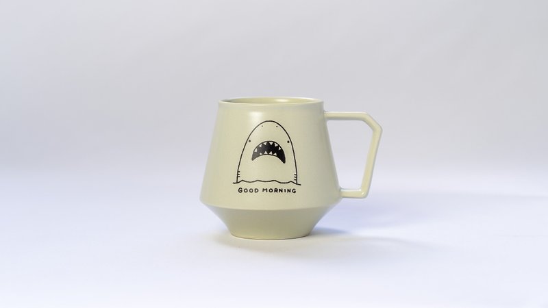 39Arita x ICELOLLY Mug Cup (ocean) - 咖啡杯/马克杯 - 陶 白色
