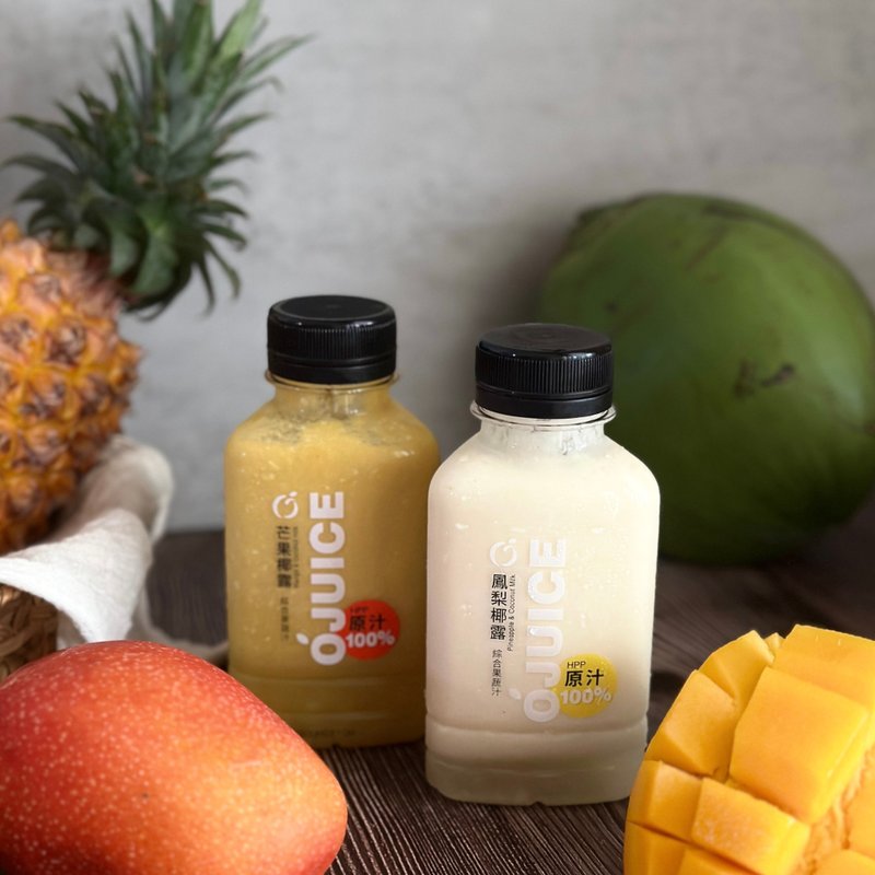 天然植物奶 雪点飘飘综合果汁组  (12入) - 果汁/蔬果汁 - 新鲜食材 黄色