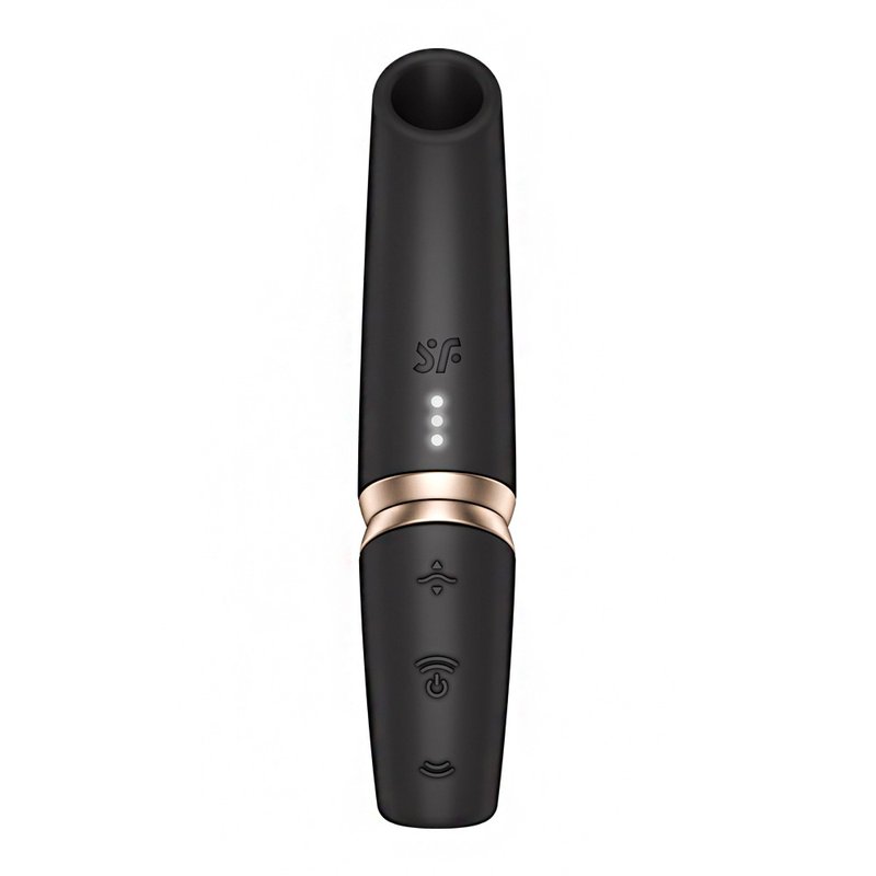 德国 Satisfyer Perfect Kiss 3D磁感律动吸吮器-黑金 - 情趣用品 - 其他材质 