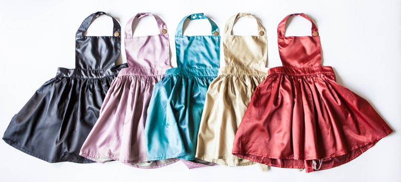 my little princess 职人手作 儿童围裙 工作裙_日本轻量防泼水布 - 其他 - 塑料 多色