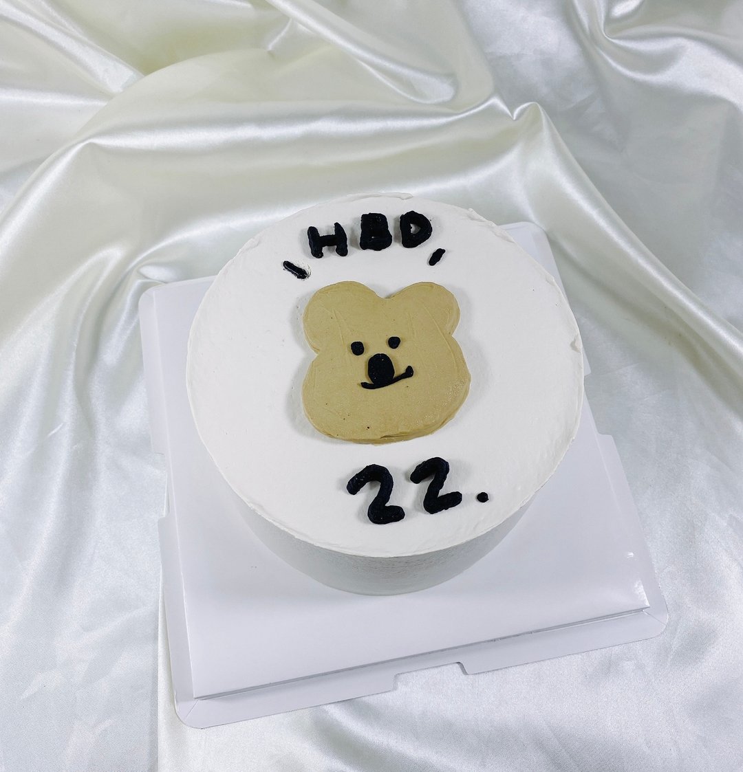 熊 蛋糕 生日蛋糕 定制化 甜点 弥月 婚礼 宝宝 4 6寸 宅配 - 蛋糕/甜点 - 新鲜食材 咖啡色
