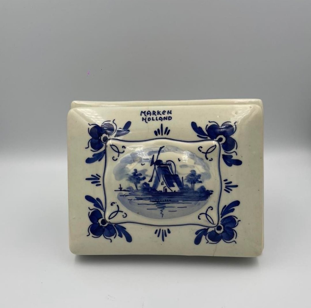 代尔夫特蓝荷兰 - 花瓶/陶器 - 陶 多色