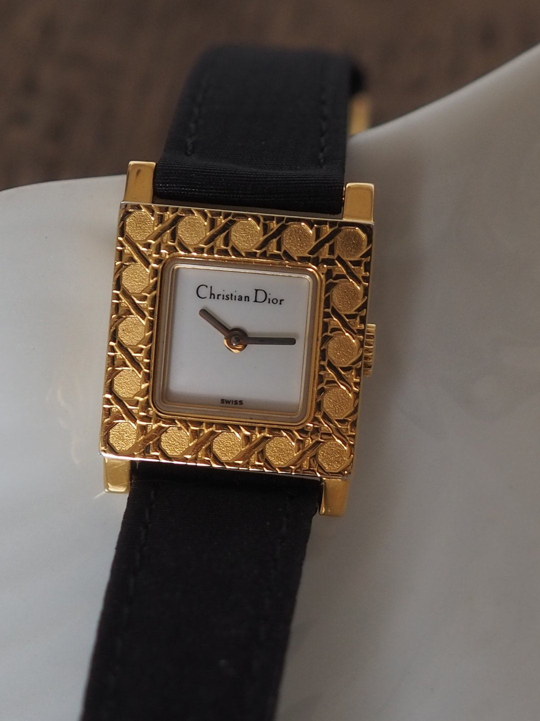 Christian Dior 迪奥 La Parisienne 腕表 附替换表带 古董精品 - 女表 - 不锈钢 金色