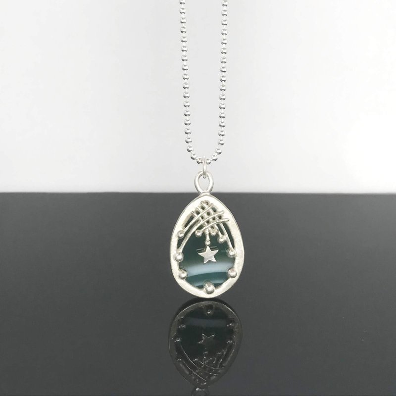 No.6许愿星 纯银项链silver925 - 项链 - 纯银 银色