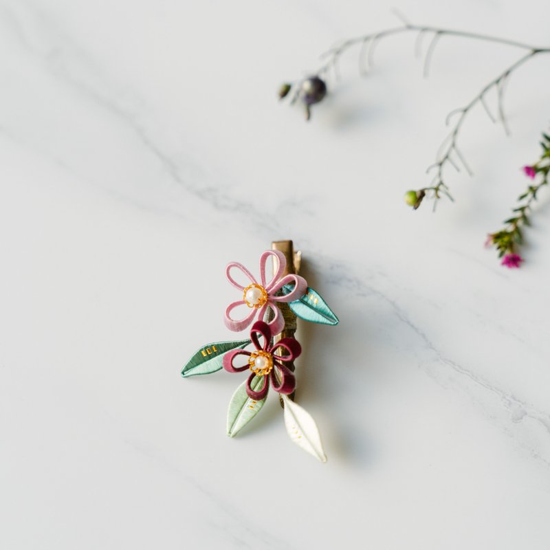 双梅发夹 - 发饰 - 其他材质 