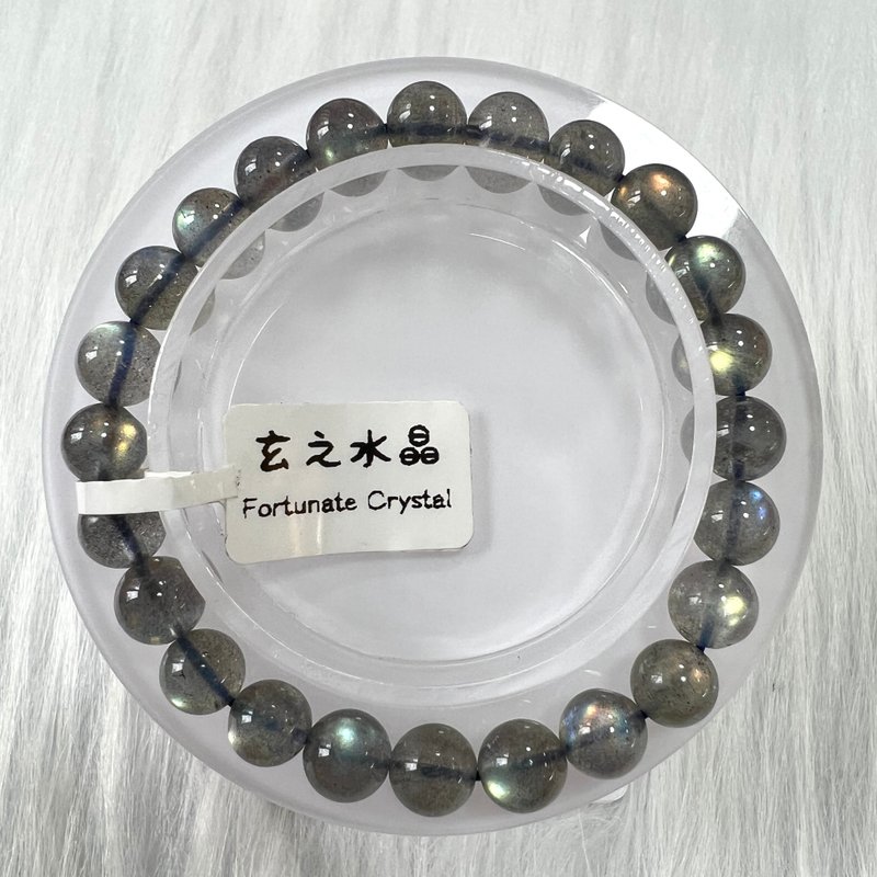 灰拉长石手串 | 水晶 | 水晶手串 | 水晶手链 | 水晶手链 - 手链/手环 - 水晶 灰色