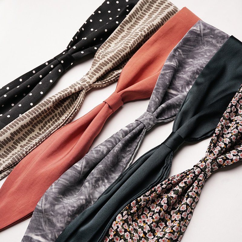 以猫会友 | 限量印花 桑蚕丝真丝小丝巾围巾可做发带 不单独出售 - 丝巾 - 丝．绢 多色