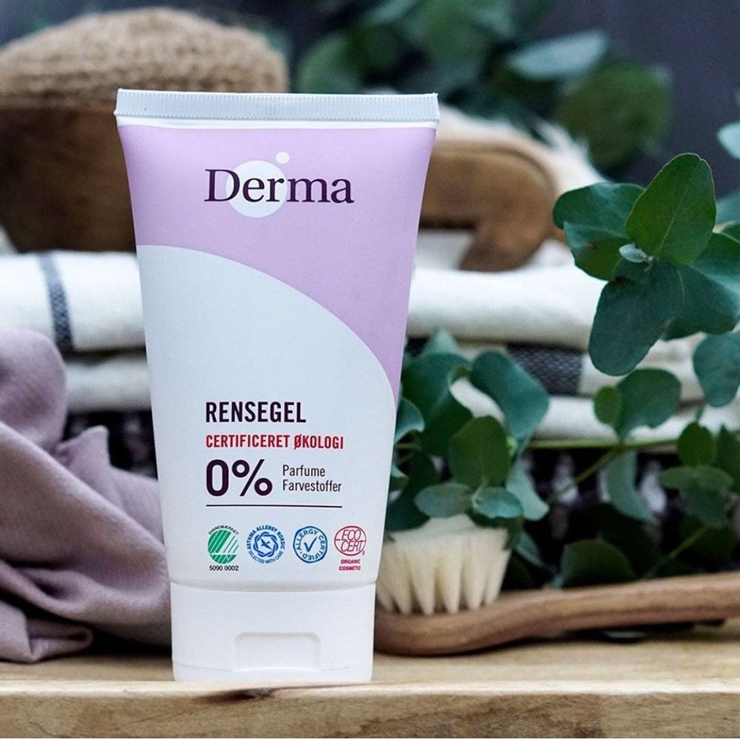 Derma 女性有机洗颜凝胶 - 150ml/瓶 - 脸部清洁/卸妆用品 - 其他材质 