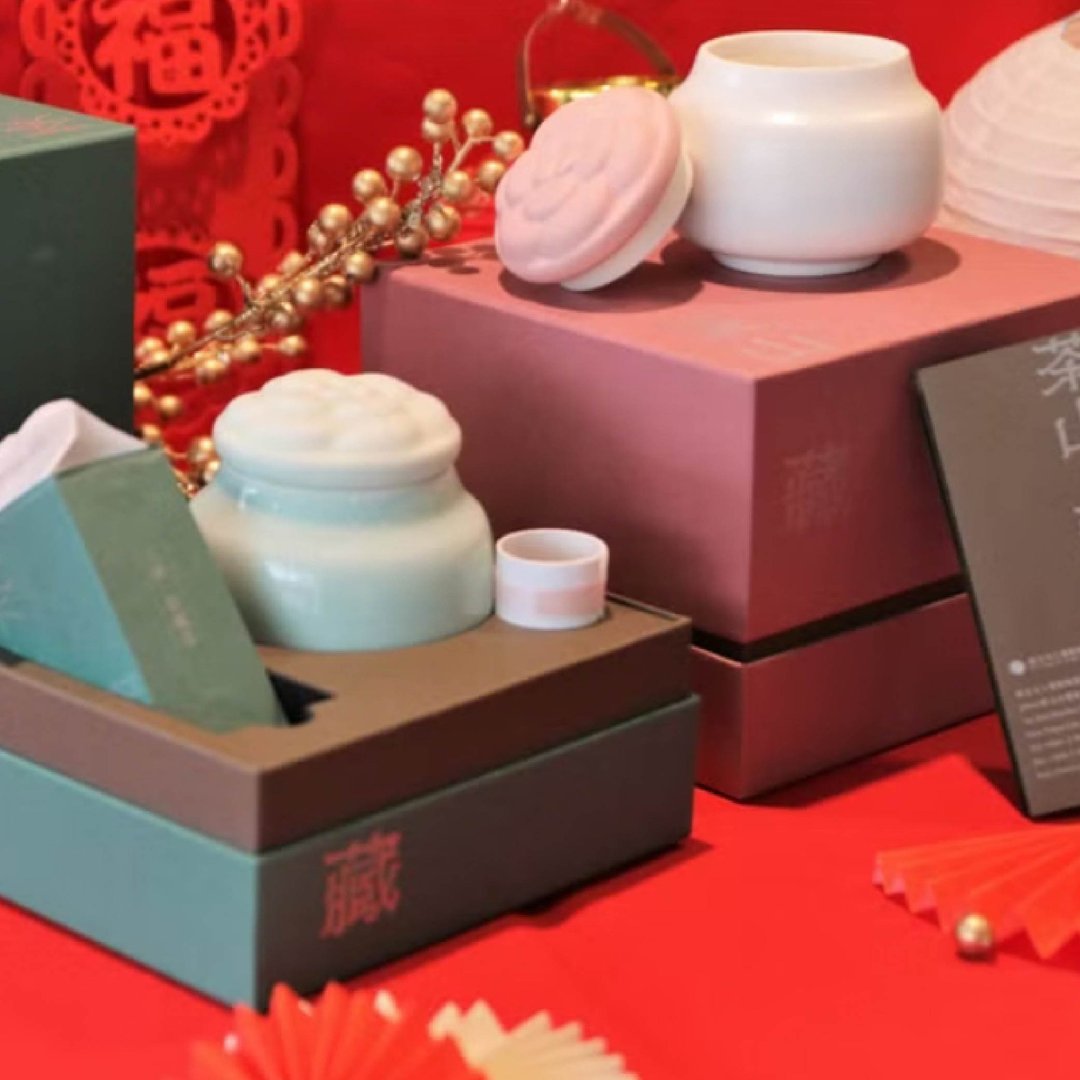 【莺歌烧】陶博馆 - 茶山藏礼盒 - 茶具/茶杯 - 瓷 