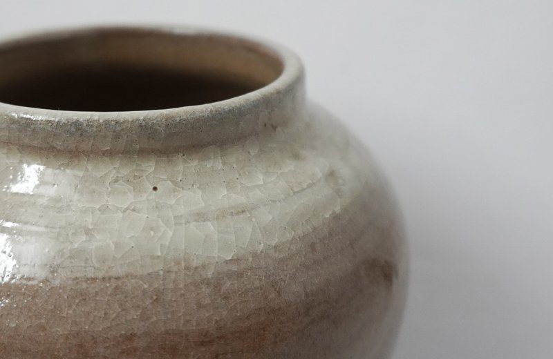 霜露小陶瓮 - 花瓶/陶器 - 陶 