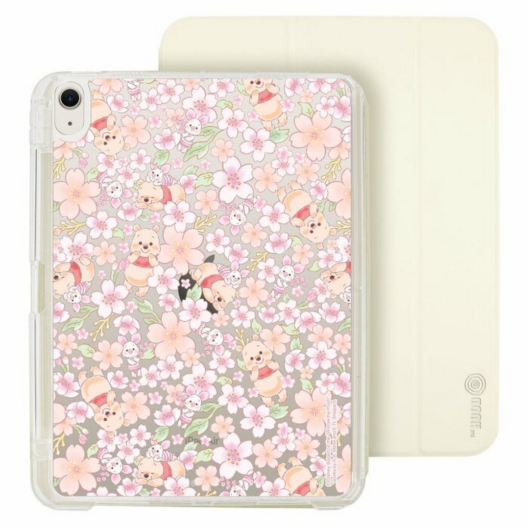 迪士尼 小熊维尼iPad Air 11/pro13可拆式防摔透明笔槽折套ipad - 平板/电脑保护壳 - 塑料 多色