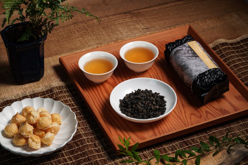 【2021冻顶乌龙 头等奖(贰)推荐】烘焙冻顶乌龙茶 150g 熟果香 - 茶 - 新鲜食材 