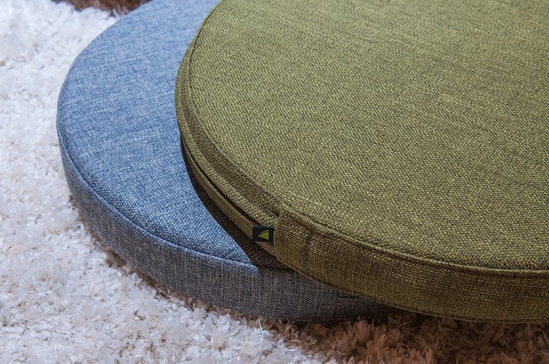 WOODY满座 椅垫 亚麻绿 - 其他家具 - 棉．麻 绿色