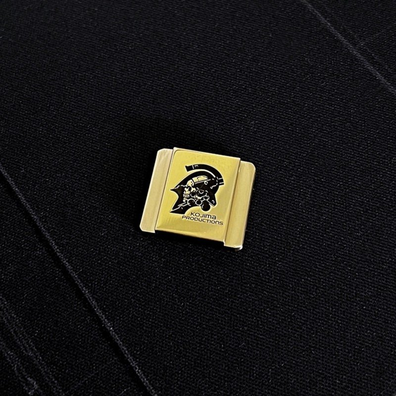 Kojima Productions 相机热靴盖 黄铜精雕热靴盖适用富士徕卡尼康 - 相机 - 铜/黄铜 