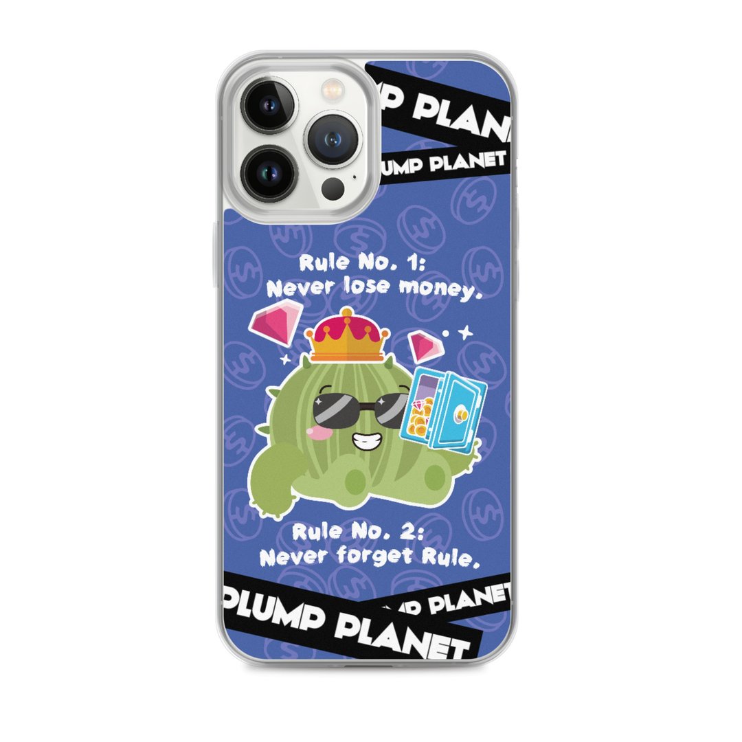 Money Rule 防摔手机透明软壳 iphone 13 12 11 Pro max - 手机壳/手机套 - 塑料 蓝色