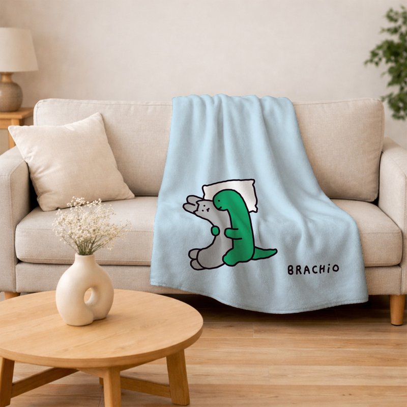 JOGUMAN 法兰绒毛毯 双人 加大毯 – 可爱陪睡员 - 被子/毛毯 - 聚酯纤维 