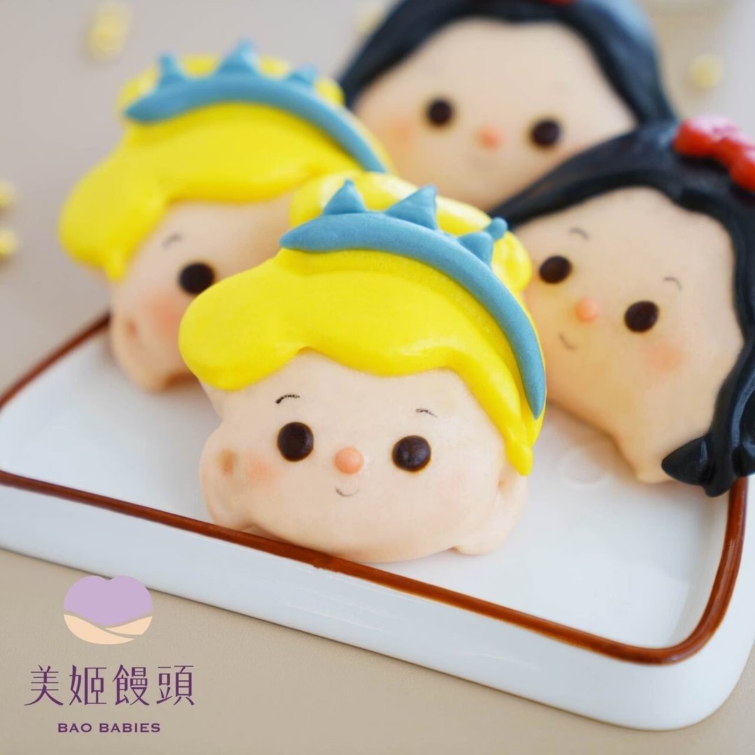 美姬馒头 公主的早餐鲜乳造型馒头 一盒六入 - 其他 - 其他材质 黄色