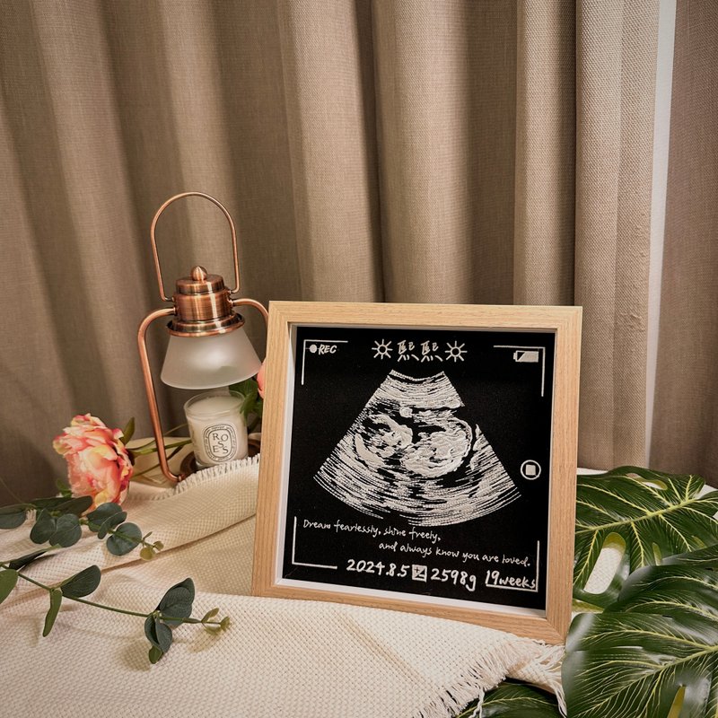 超音波定制化刺绣相框 - 画框/相框 - 棉．麻 