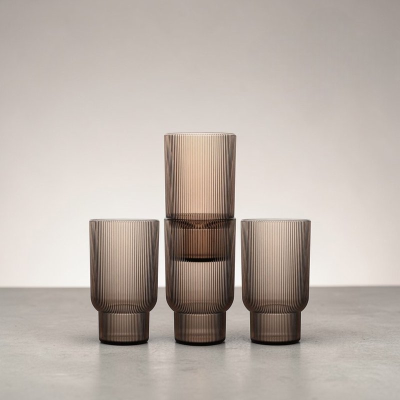 Billi 水杯 4 入组 - 其他杯子 - 环保材料 咖啡色