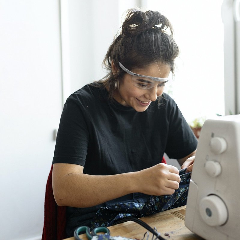 【Hazuki】日本Hazuki叶月透明眼镜式放大镜1.6倍标准镜片(银灰) - 其他 - 塑料 银色