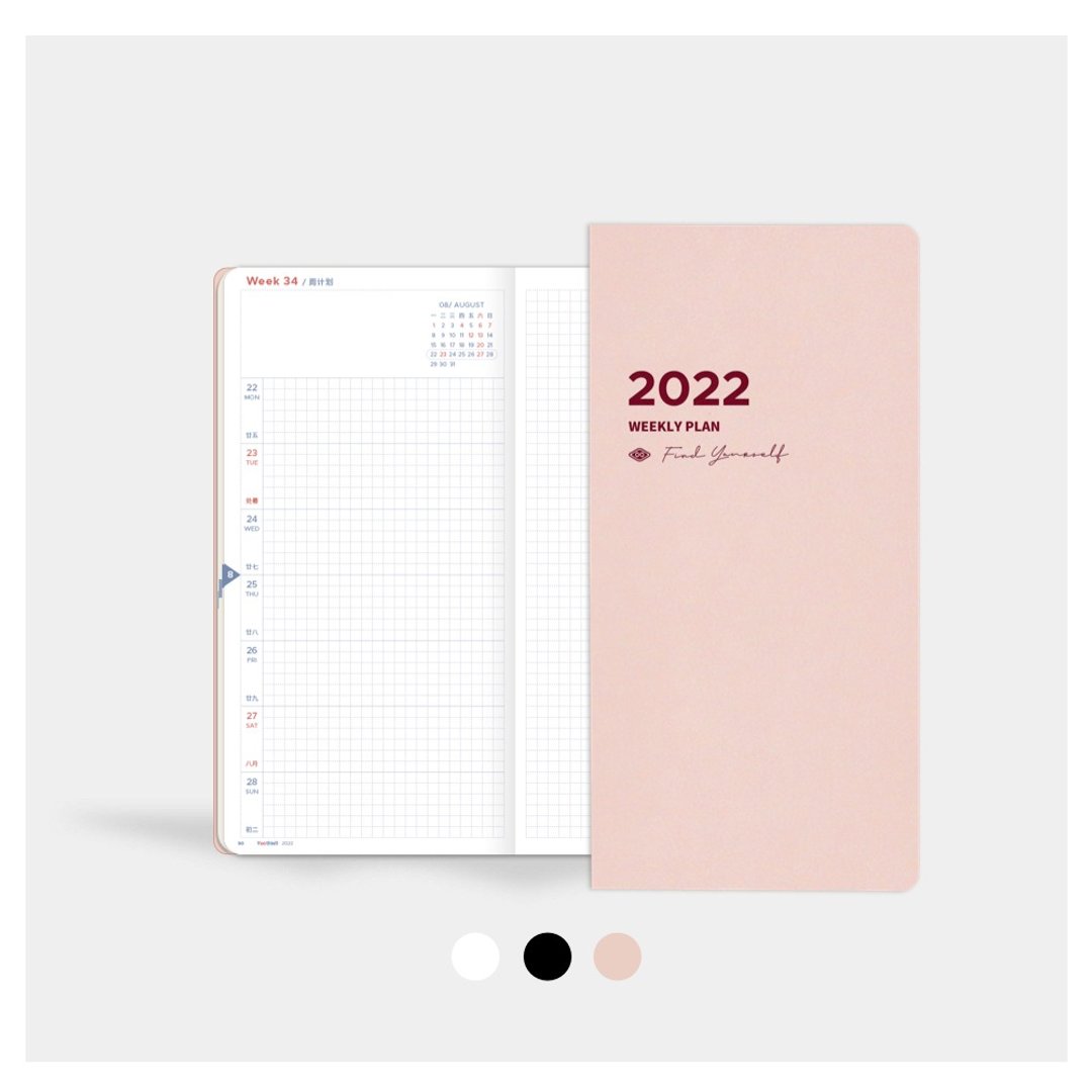 【YouthWill】2022 Weeks周计划手帐 日本纸 日程类手帐 - 笔记本/手帐 - 纸 