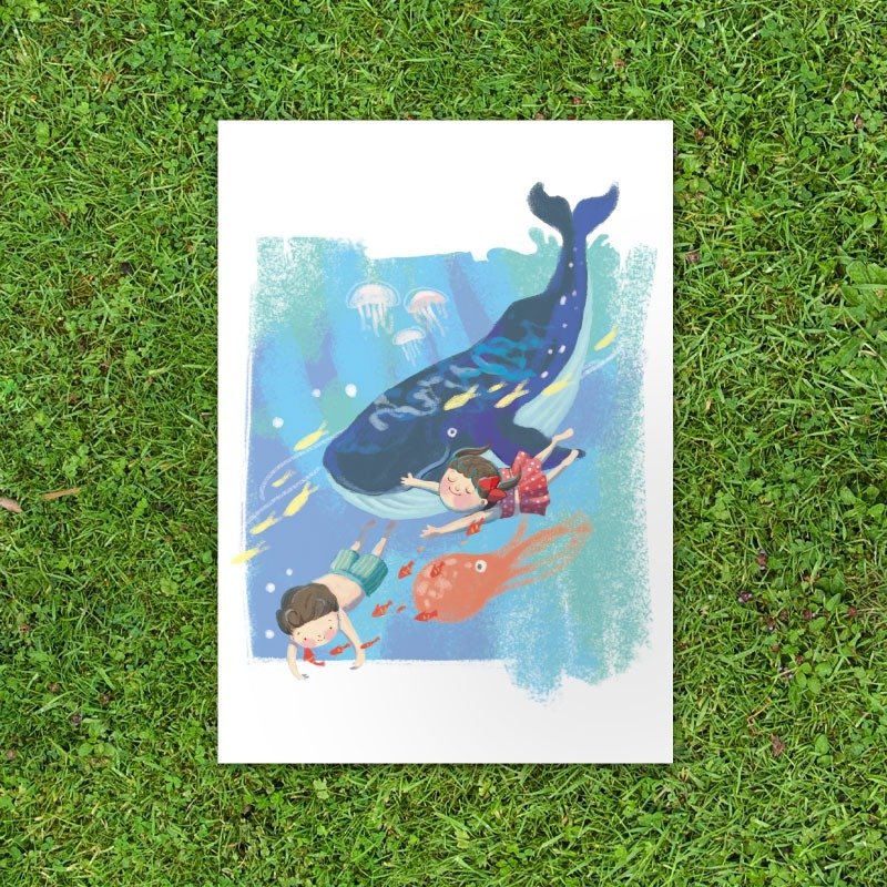 still悦日常/ 来去海边明信片 明信片ı万用卡 - 卡片/明信片 - 纸 