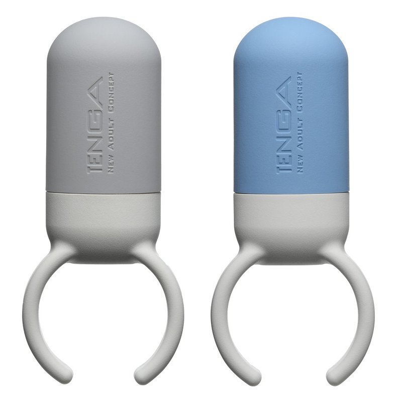 TENGA 电动阴茎环SVR ONE 防水强力震动锁精环 情人节礼物 - 情趣用品 - 塑料 白色