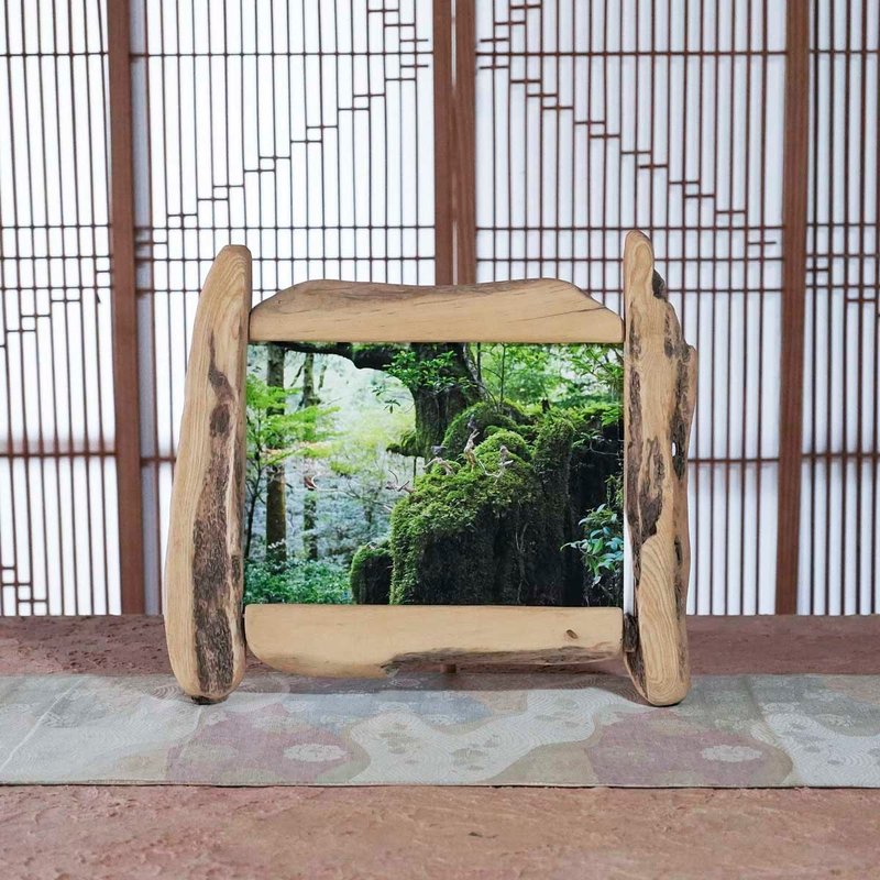 漂流木相框 照片框 相框 木质相框 漂流木艺术 木质摆饰 自然艺术 107 - 画框/相框 - 木头 咖啡色