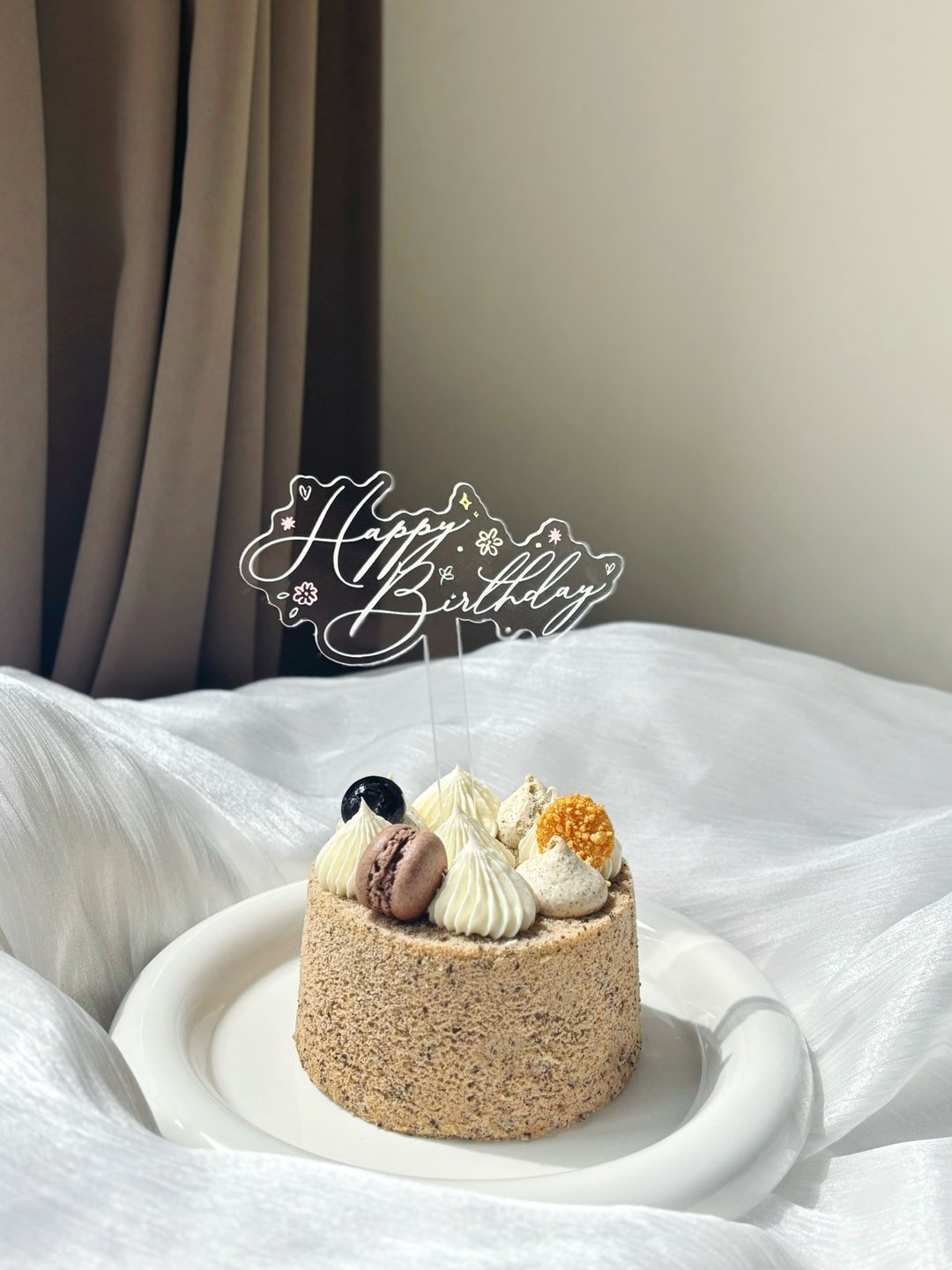 moonism 手绘蛋糕牌 cake topper - 摆饰 - 压克力 