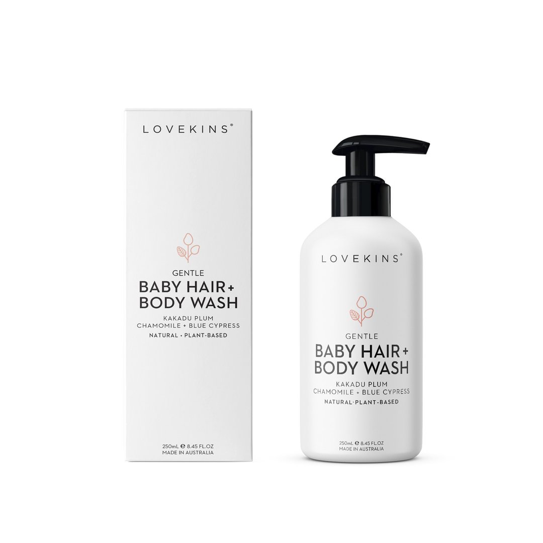 【Lovekins】初生 蓝丝柏&洋甘菊洗发沐浴露 250ml 无外盒 - 沐浴用品 - 浓缩/萃取物 