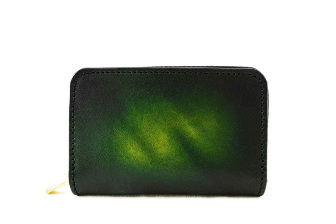 ACROMO Green Key Purse - 钥匙链/钥匙包 - 真皮 绿色