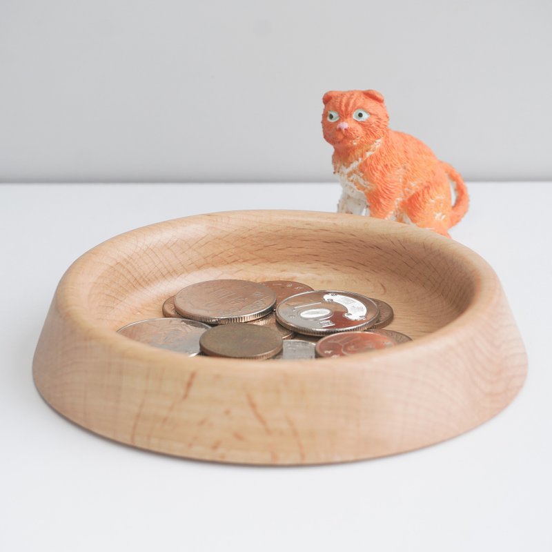 木头 收纳 疗愈 礼物 文具 首饰 毕业礼物 父亲节 零钱盘 - 收纳用品 - 木头 咖啡色